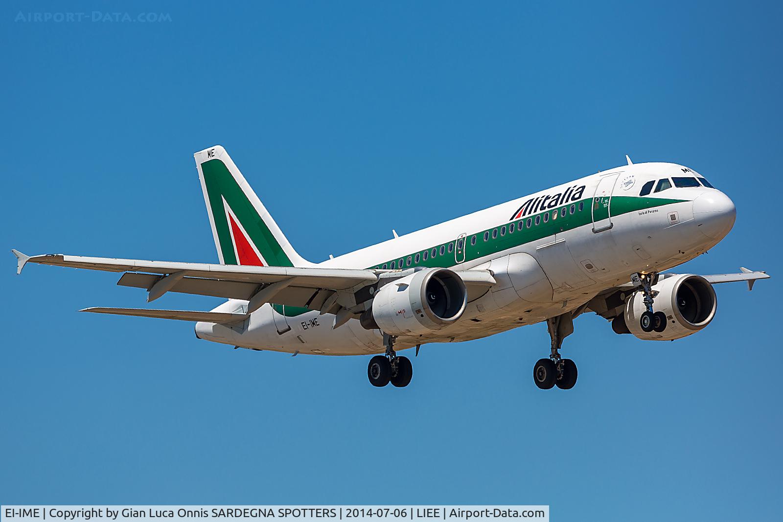 EI-IME, 2002 Airbus A319-112 C/N 1740, LANDING 14R