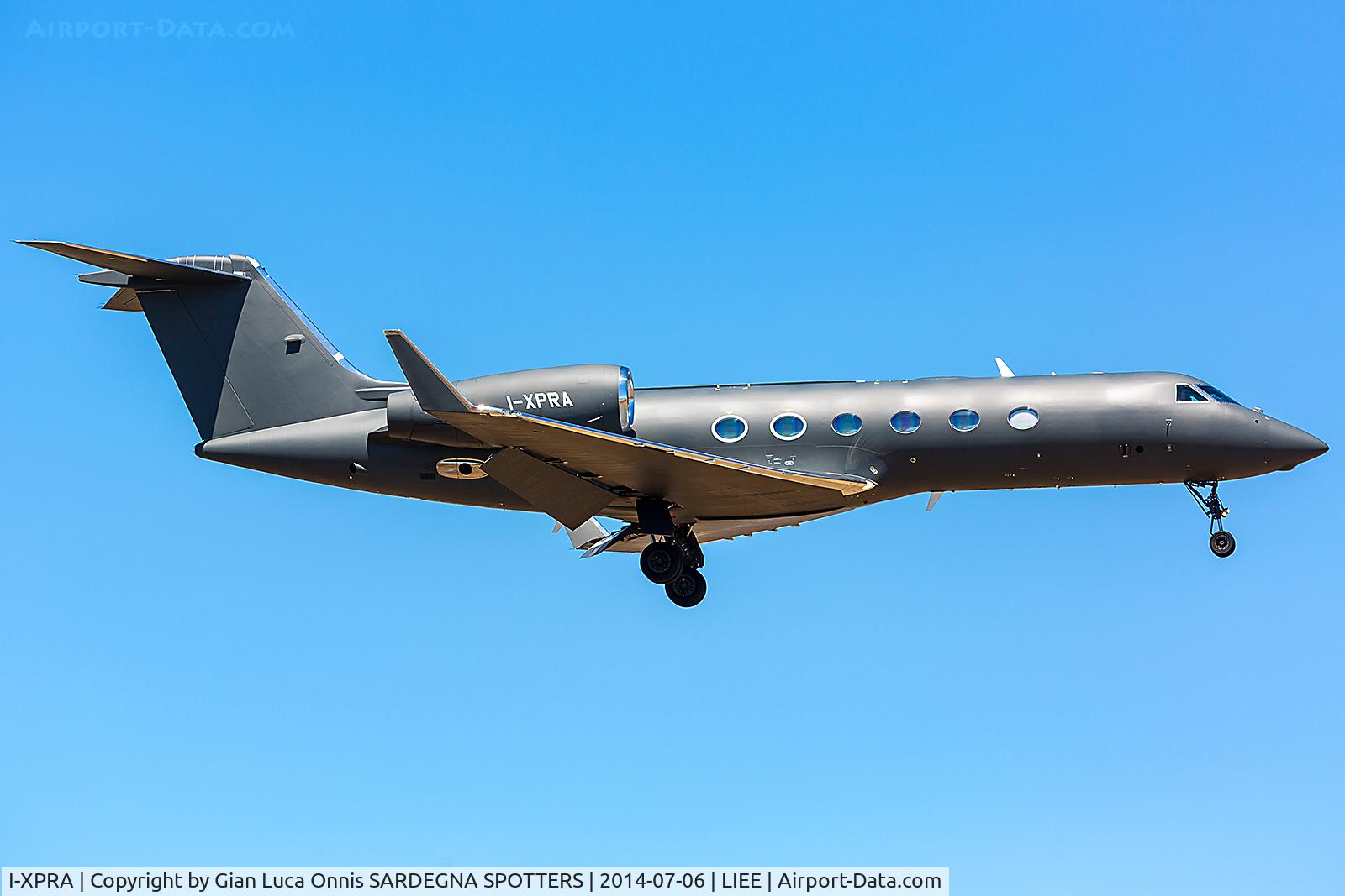 I-XPRA, 2013 Gulfstream Aerospace GIV-X (G450) C/N 4279, LANDING 14R