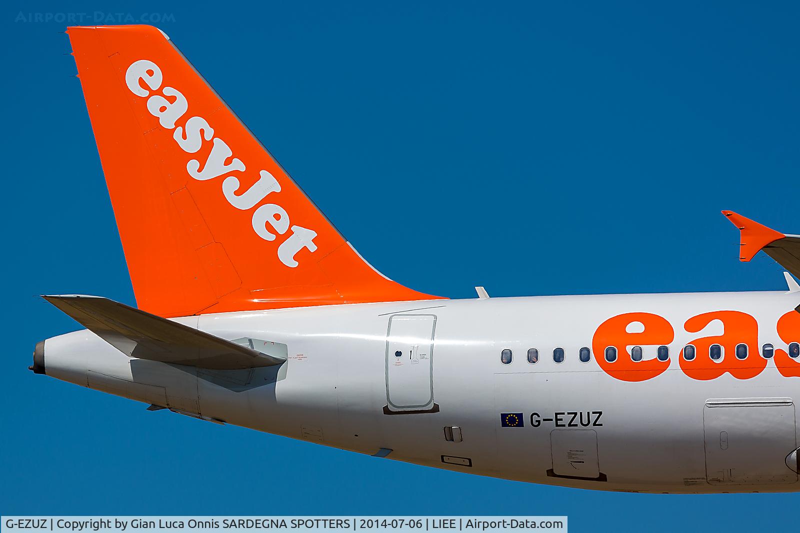 G-EZUZ, 2012 Airbus A320-214 C/N 5187, LANDING 14R