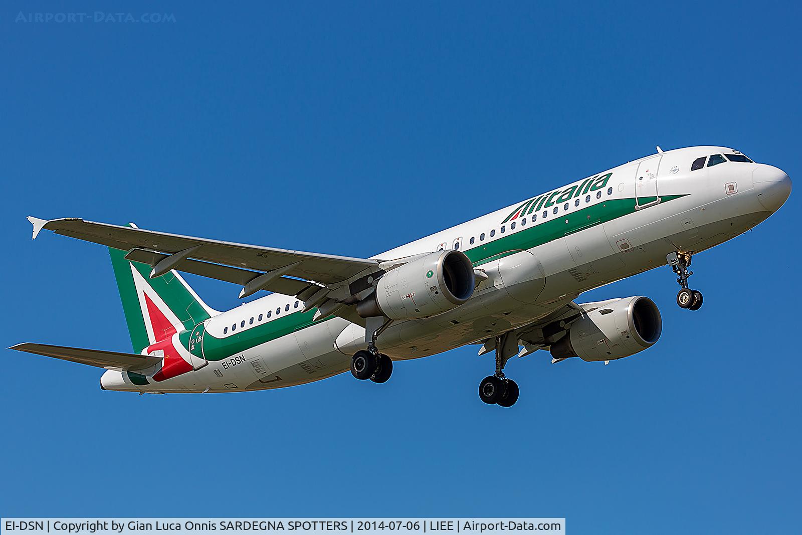 EI-DSN, 2008 Airbus A320-216 C/N 3412, LANDING 14R