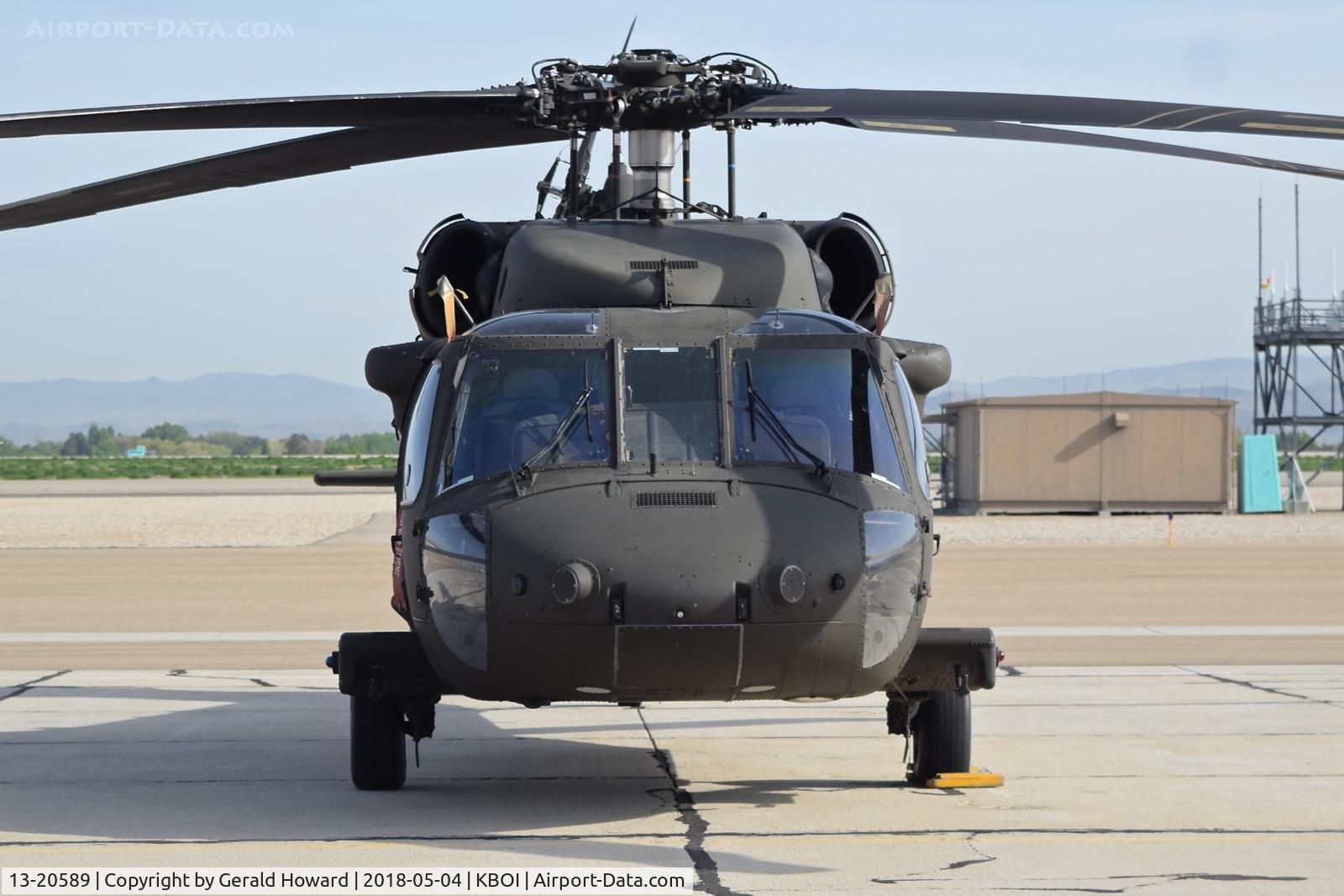 13-20589, 2017 Sikorsky UH-60M Black Hawk C/N unknown, Parked on the south GA ramp.