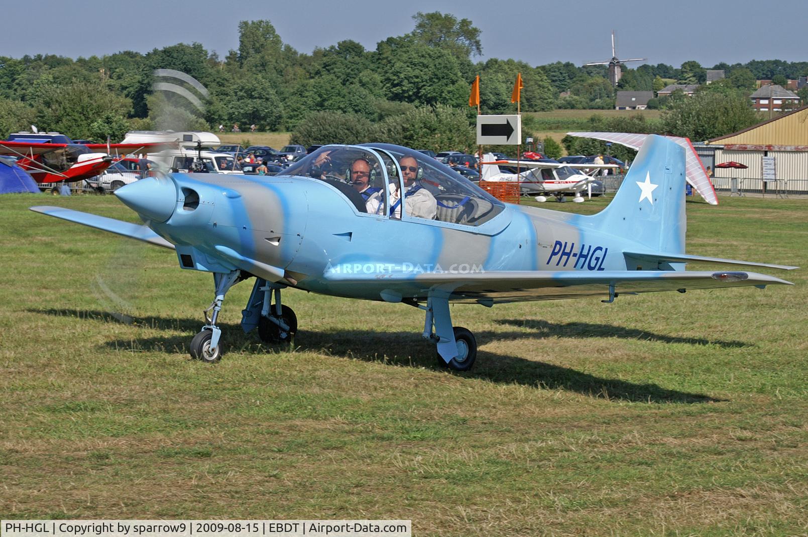 PH-HGL, 1996 Sequoia F-8L Falco C/N 001 (PH-HGL), Old-Timer Rally Schaffen