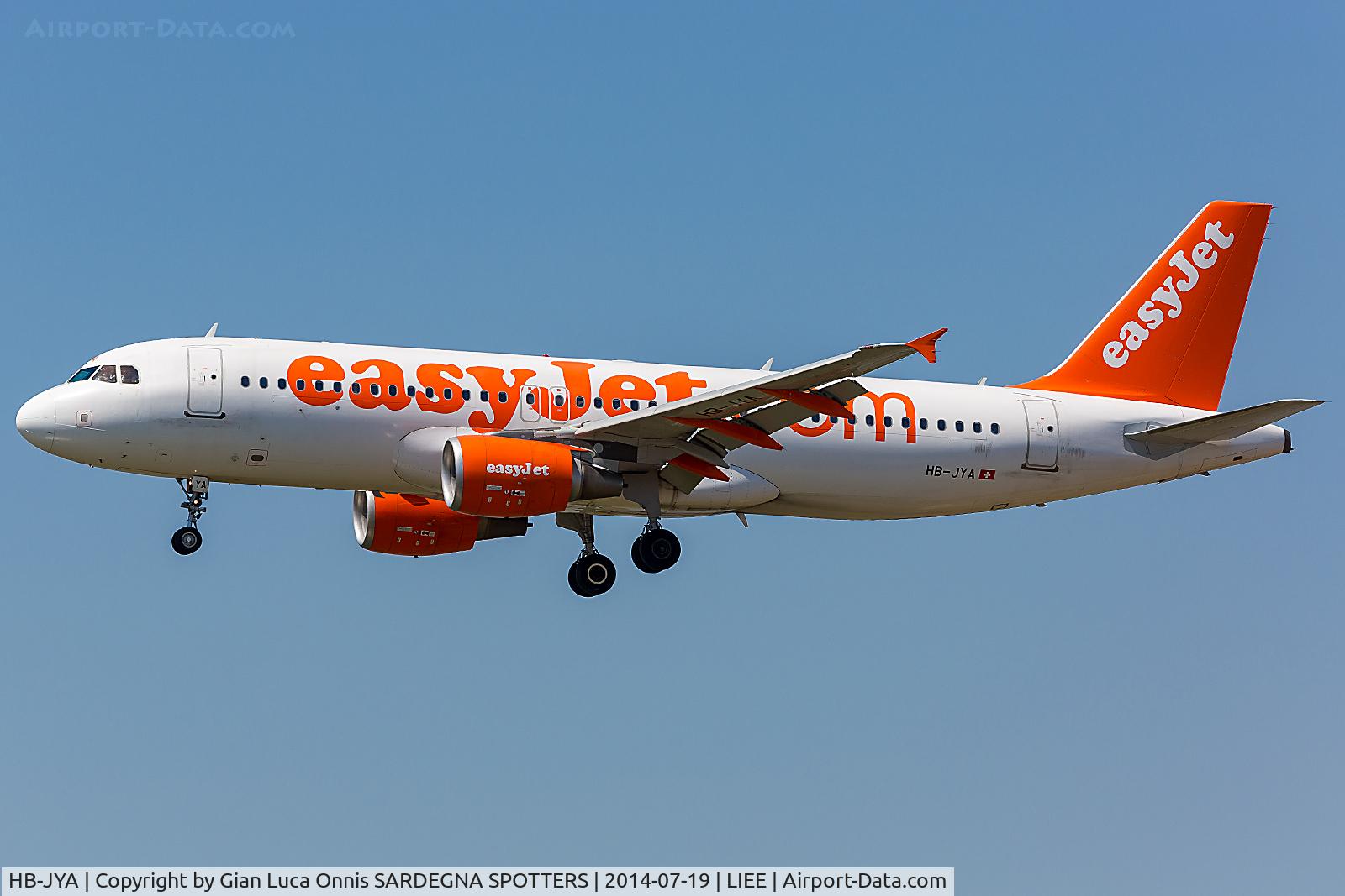 HB-JYA, 2010 Airbus A320-214 C/N 4250, LANDING 14R