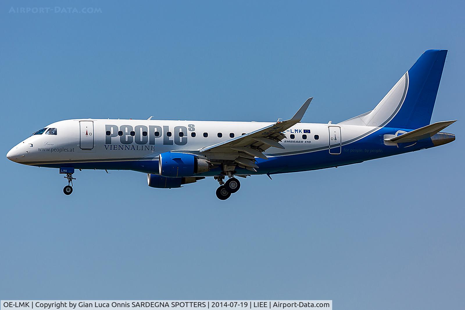 OE-LMK, 2006 Embraer 170LR (ERJ-170-100LR) C/N 17000150, LANDING 14R