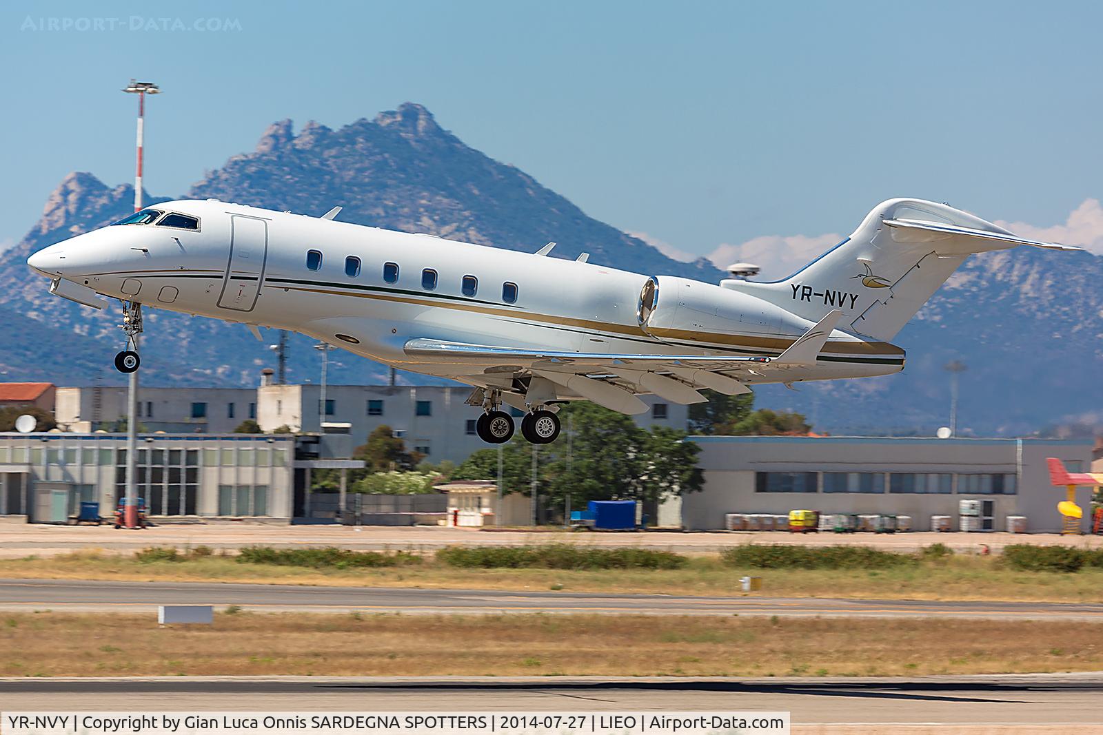 YR-NVY, Bombardier Challenger 300 (BD-100-1A10) C/N 20402, TAKE OFF