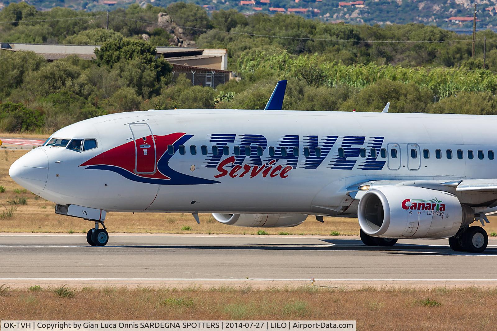 OK-TVH, 2008 Boeing 737-8Q8 C/N 35275, TAKE OFF