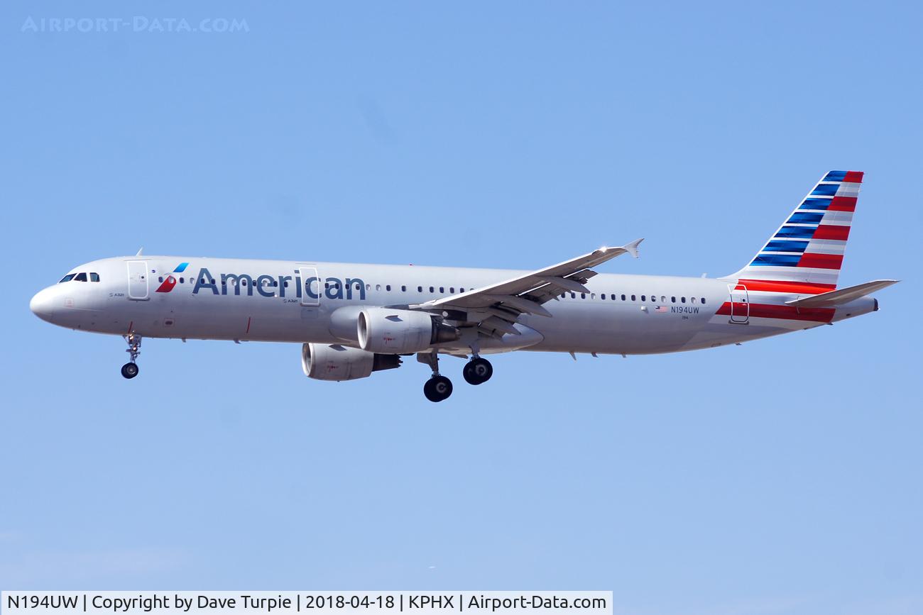 N194UW, 2008 Airbus A321-211 C/N 3629, No comment.