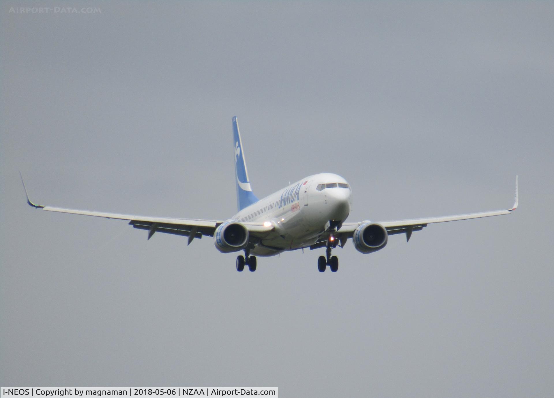 I-NEOS, 2002 Boeing 737-86N C/N 32733, 