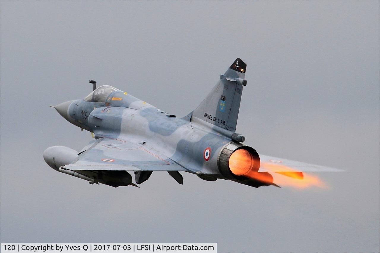 120, Dassault Mirage 2000C C/N 396, Dassault Mirage 2000 C, Take off rwy 29, St Dizier-Robinson Air Base 113 (LFSI) Open day 2017