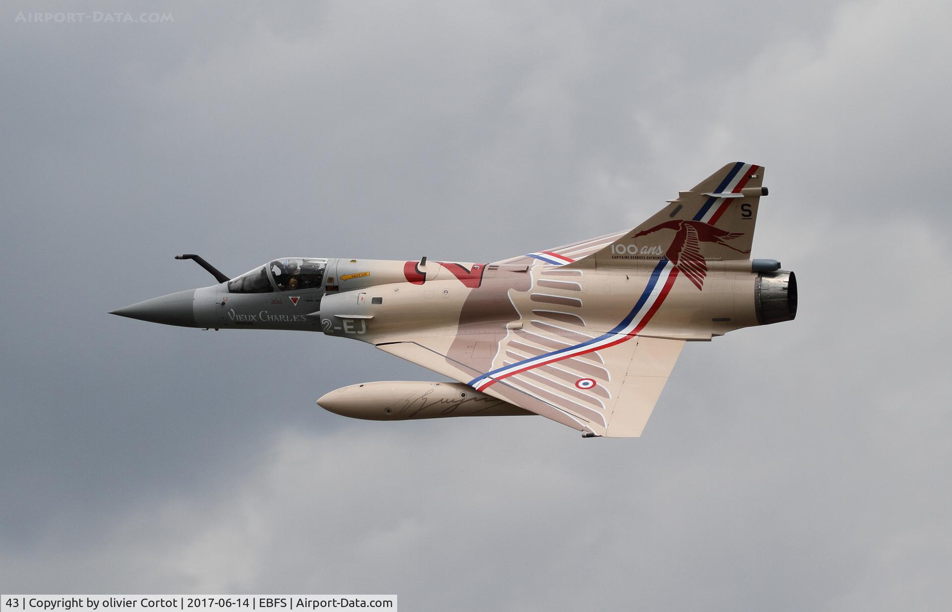 43, Dassault Mirage 2000-5F C/N 43, anniversary livery