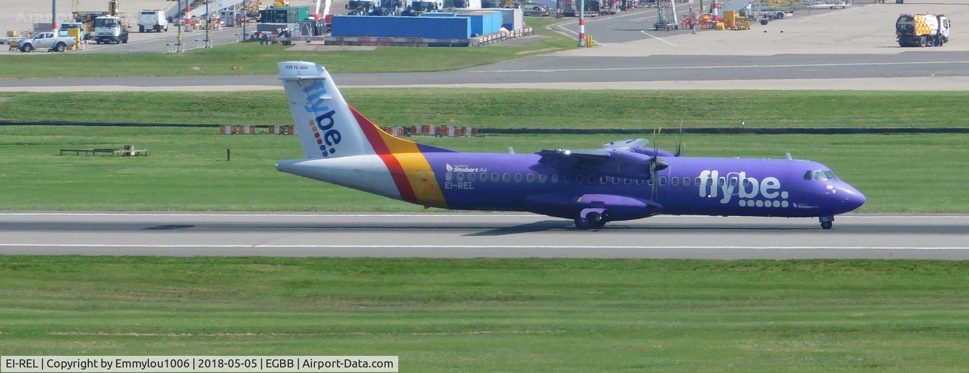 EI-REL, 2007 ATR 72-212A C/N 748, FROM FREEPORT CAR PARK