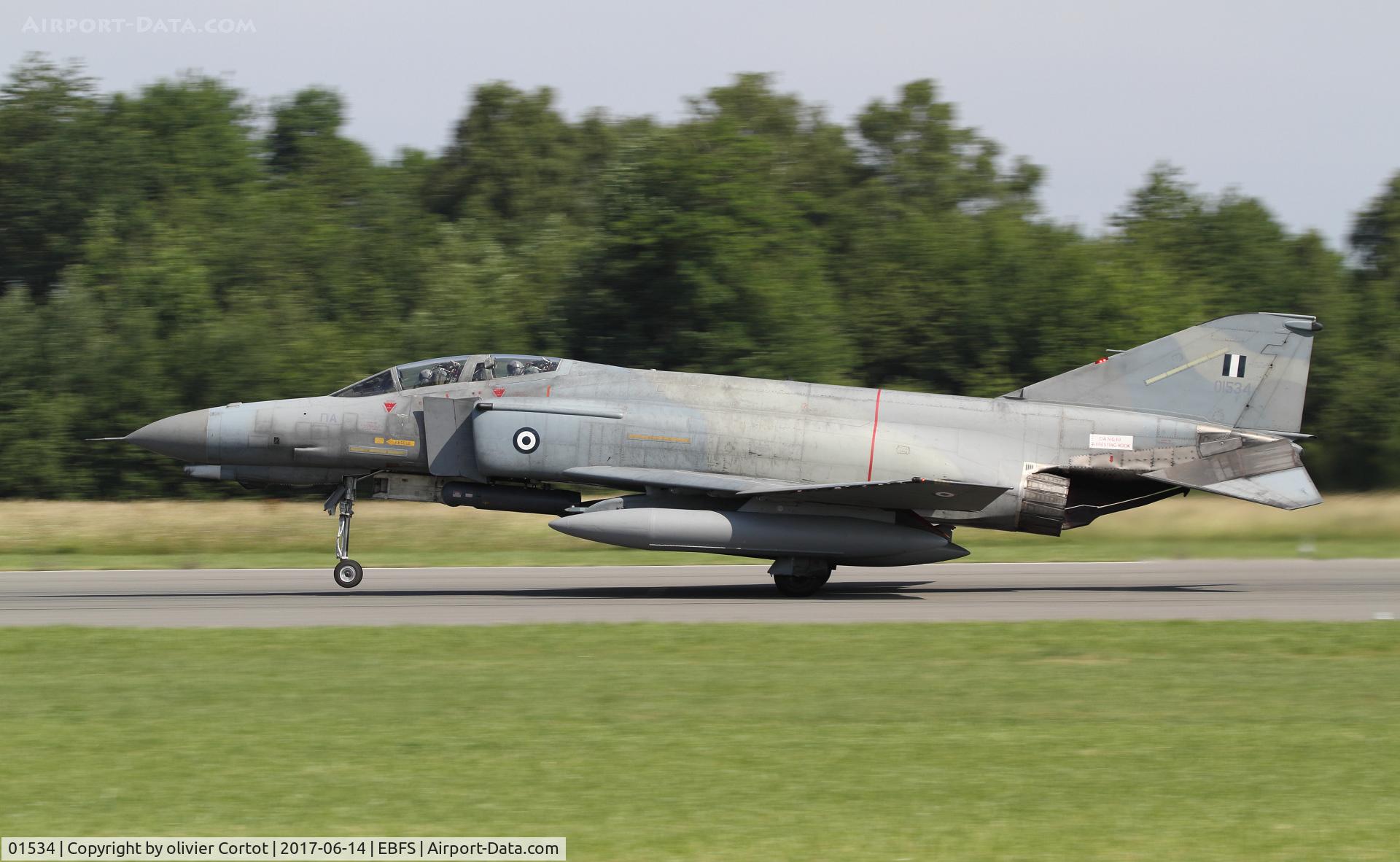 01534, 1972 McDonnell Douglas F-4E AUP Phantom II C/N 4569, taking off