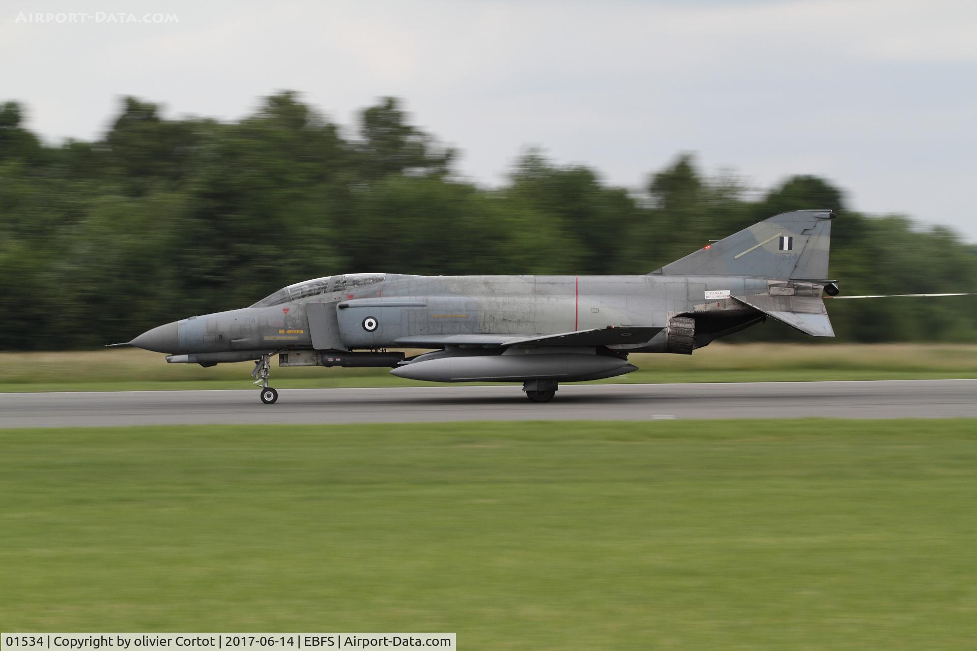 01534, 1972 McDonnell Douglas F-4E AUP Phantom II C/N 4569, and landing