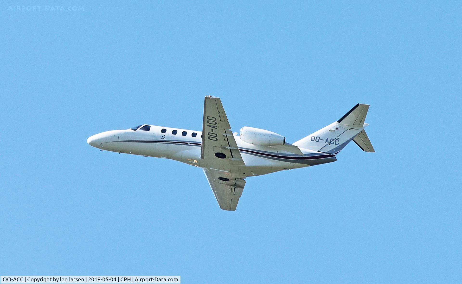 OO-ACC, 2008 Cessna 525A CitationJet CJ2+ C/N 525A-0431, Copenhagen 4.5.2018