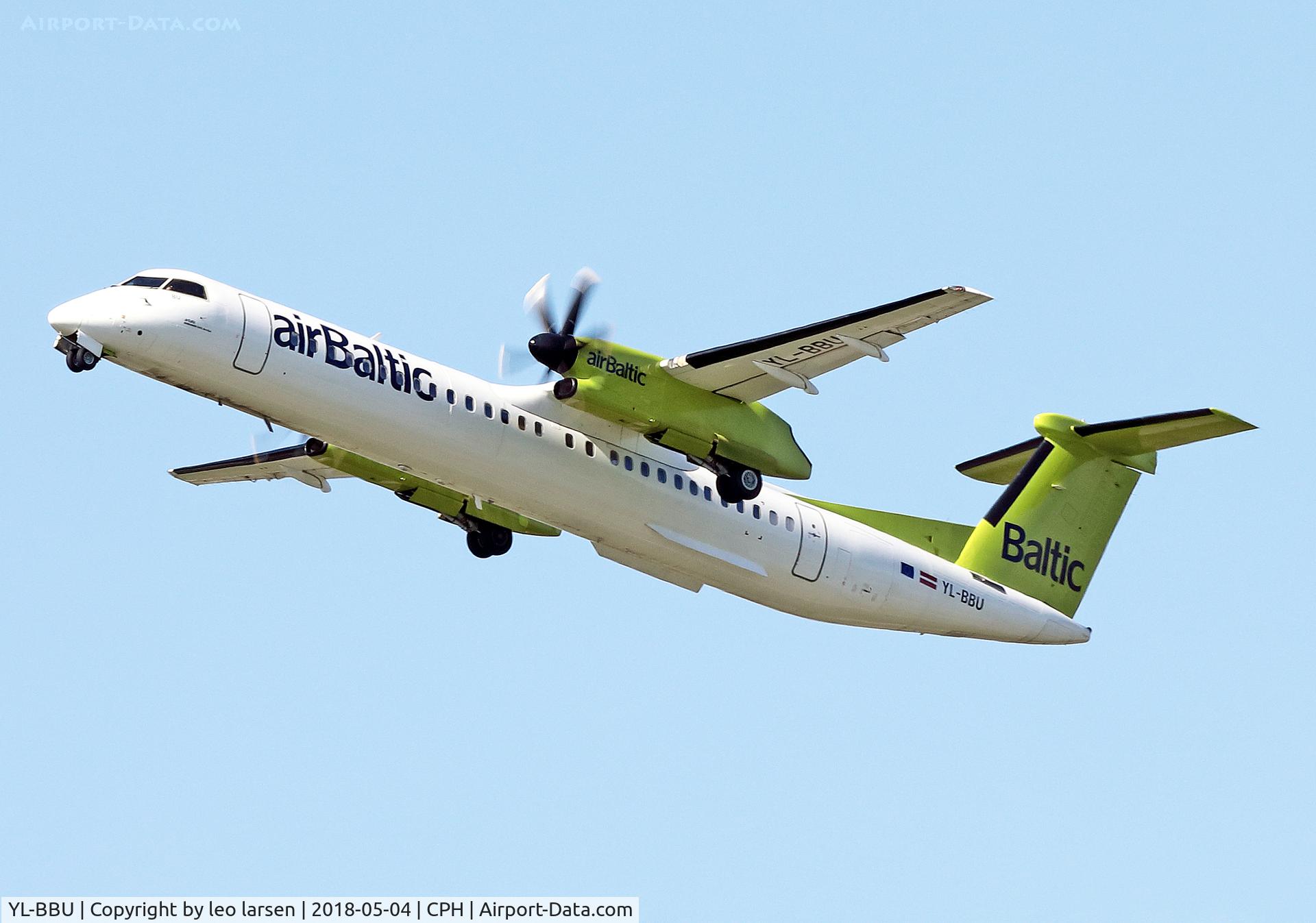 YL-BBU, 2013 Bombardier DHC-8-402Q Dash 8 Dash 8 C/N 4439, Copenhagen 4.5.2018