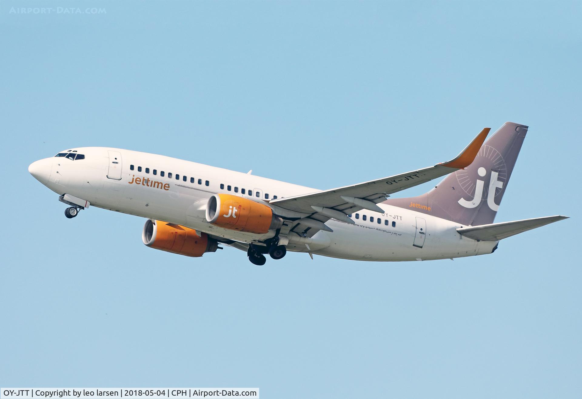 OY-JTT, 1999 Boeing 737-73S C/N 29079, Copenhagen 4.5.2018