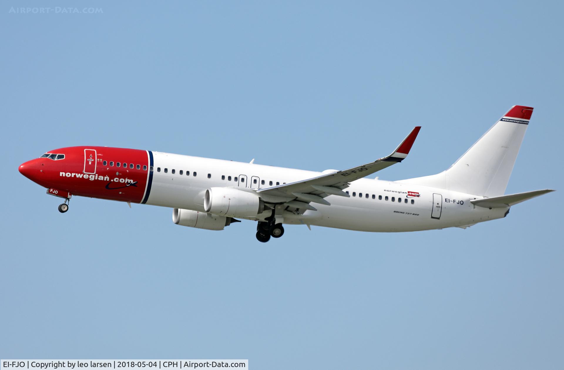 EI-FJO, 2016 Boeing 737-8JP C/N 42076, Copenhagen 4.5.2018