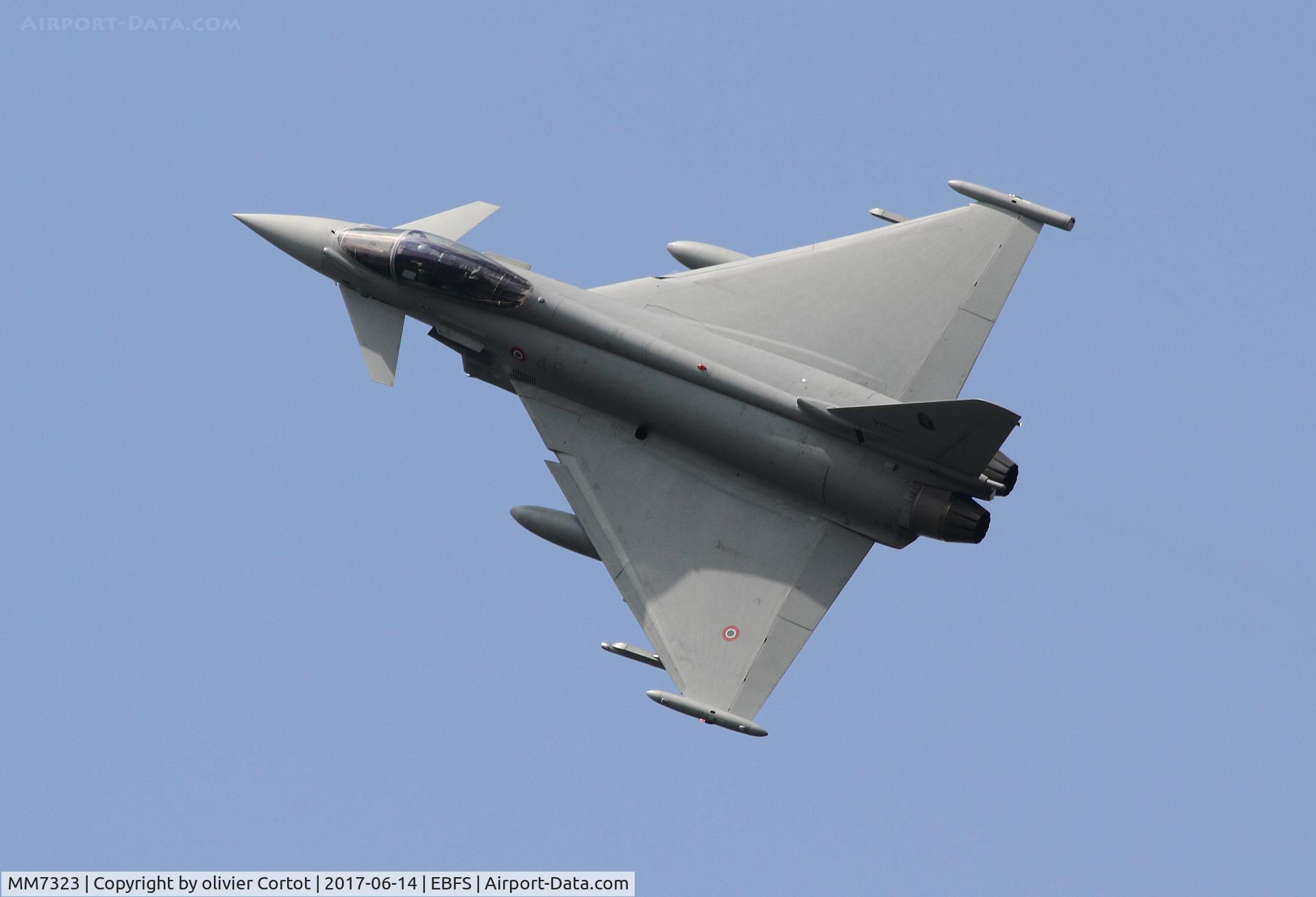 MM7323, Eurofighter EF-2000 Typhoon S C/N IS055, Florennes 2017