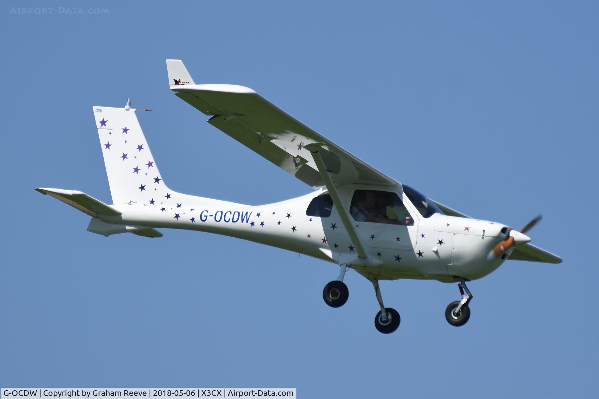 G-OCDW, 2004 Jabiru UL-450 C/N PFA 274A-14122, Landing at Norwich.
