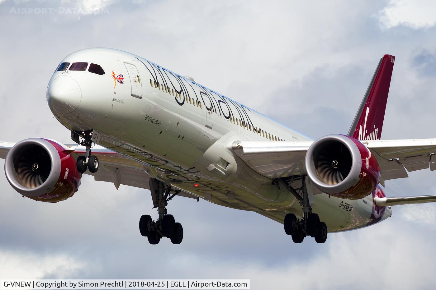 G-VNEW, 2014 Boeing 787-9 Dreamliner C/N 40956, G-VNEW @ London-Heathrow Intl. Airport