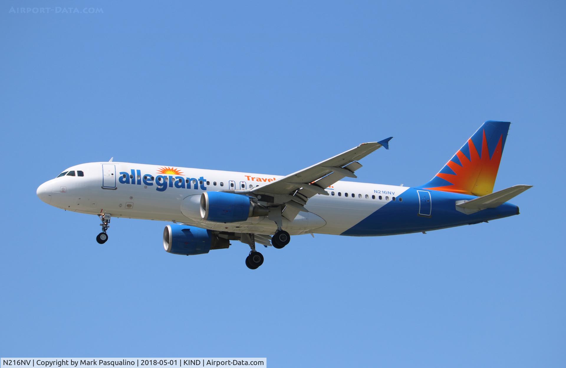 N216NV, 2000 Airbus A320-214 C/N 1318, Airbus A320