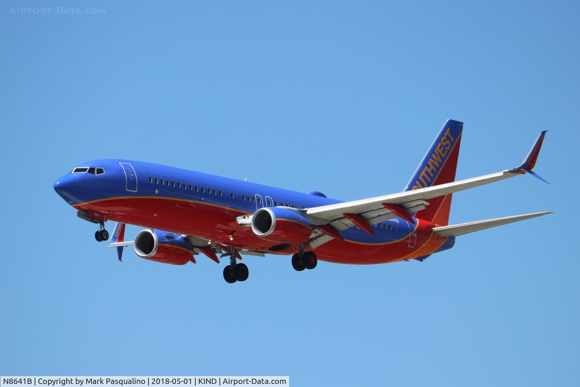 N8641B, 2014 Boeing 737-8H4 C/N 60085, Boeing 737-800