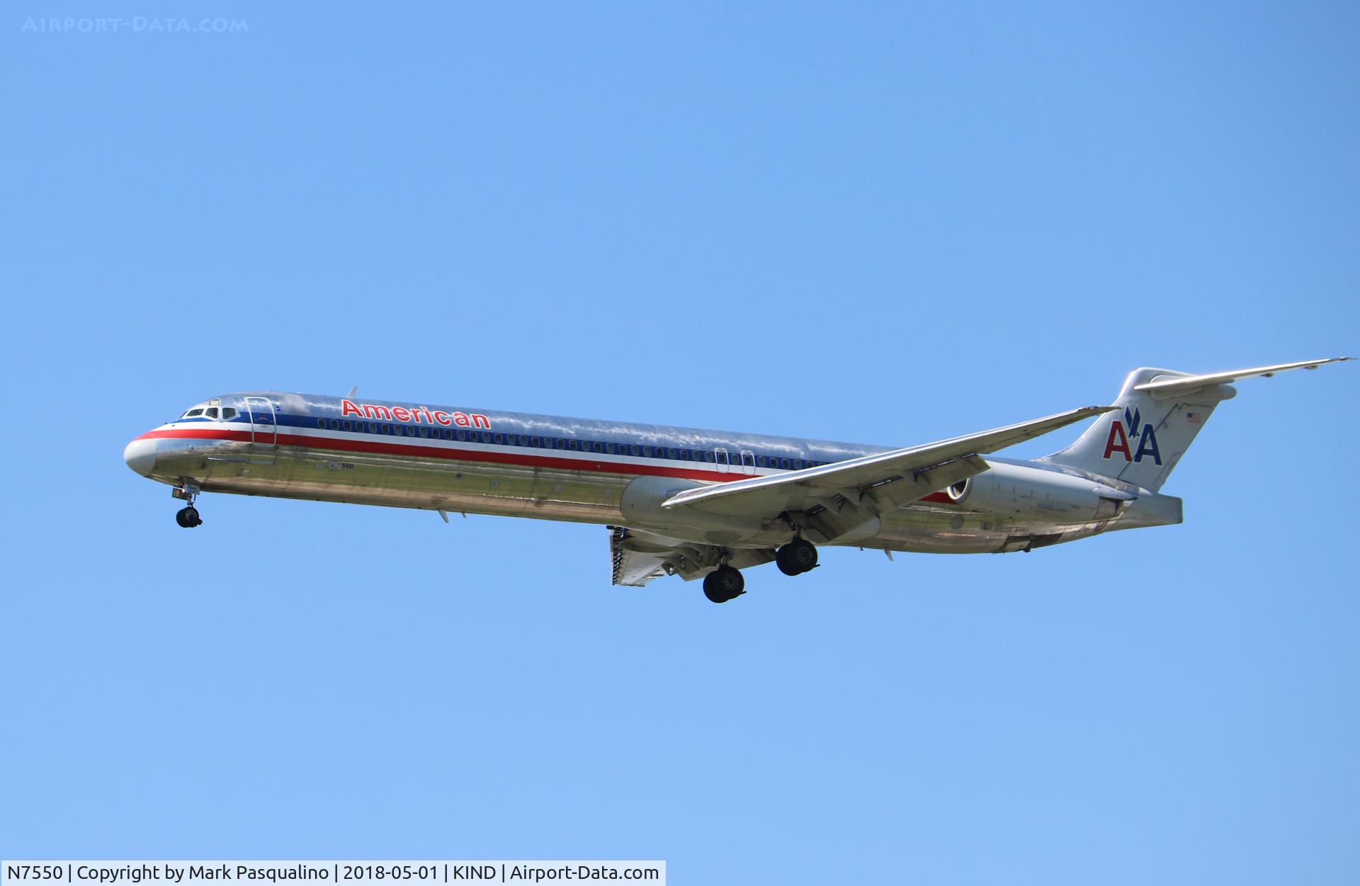 N7550, 1991 McDonnell Douglas MD-82 (DC-9-82) C/N 53032, MD-82