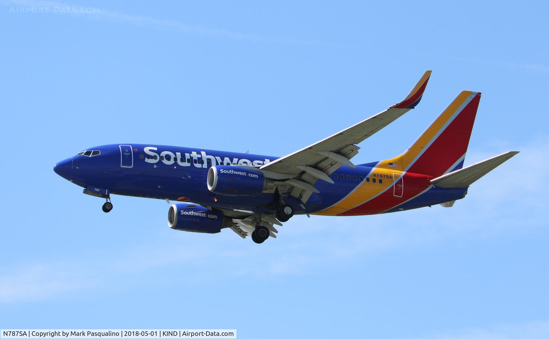 N787SA, 2000 Boeing 737-7H4 C/N 29812, Boeing 737-700