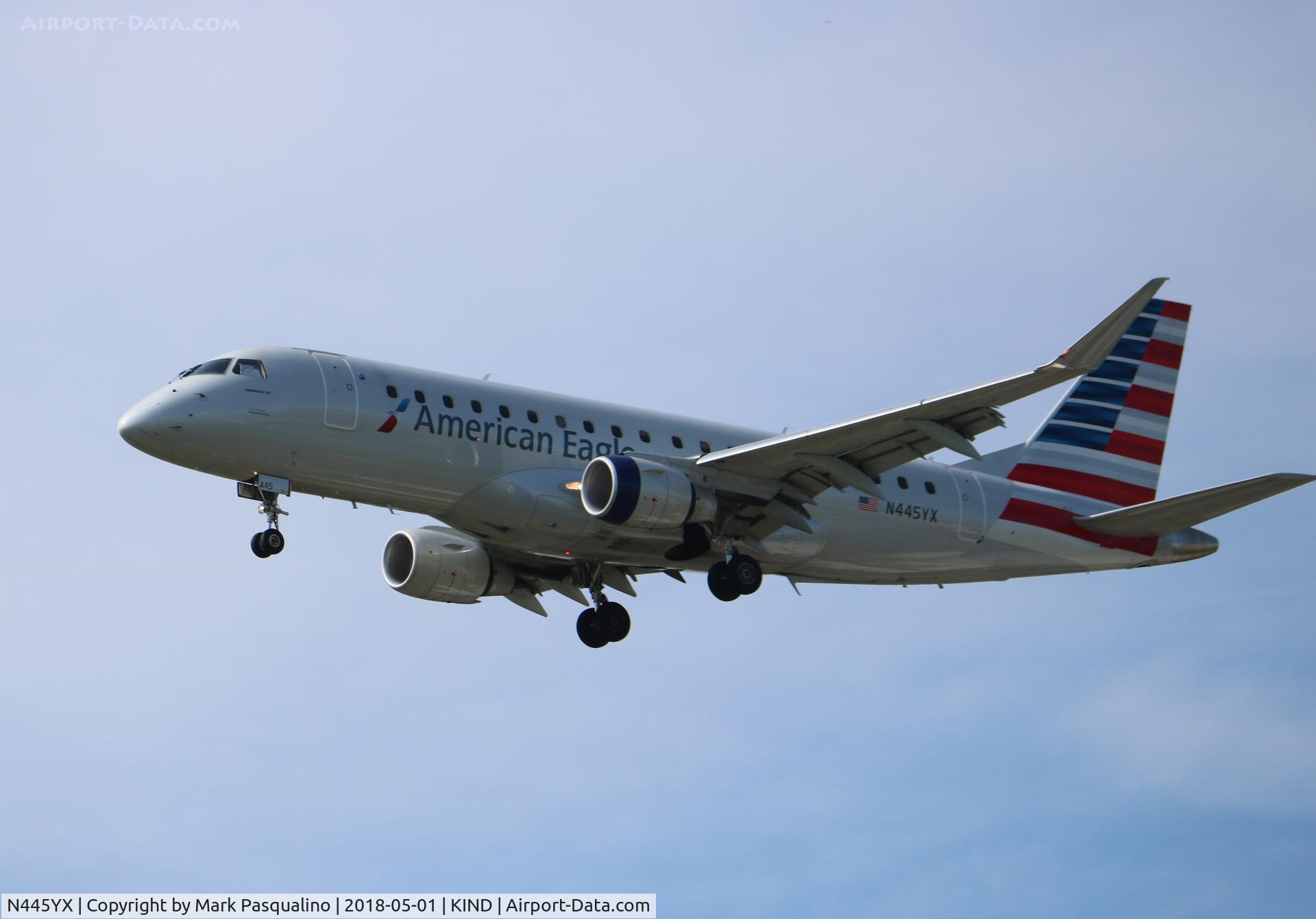 N445YX, 2015 Embraer 175LR (ERJ-170-200LR) C/N 17000455, ERJ 170-200 LR