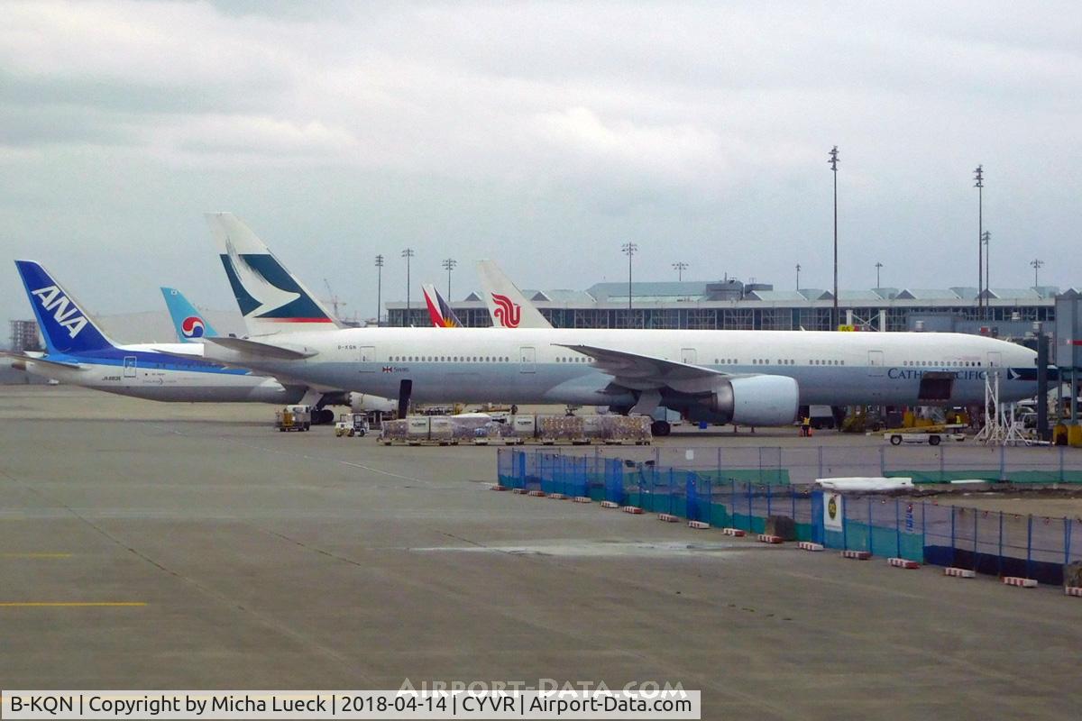 B-KQN, 2014 Boeing 777-367/ER C/N 41761, At Vancouver