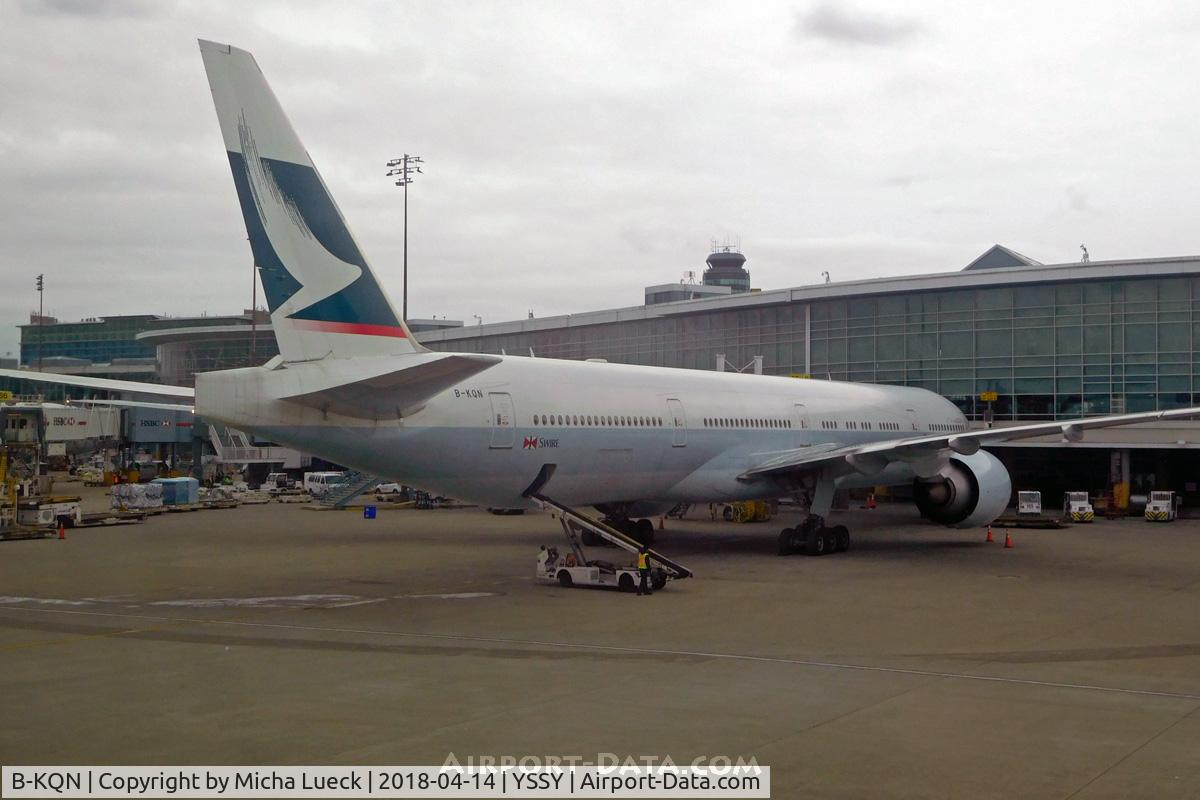 B-KQN, 2014 Boeing 777-367/ER C/N 41761, At Vancouver
