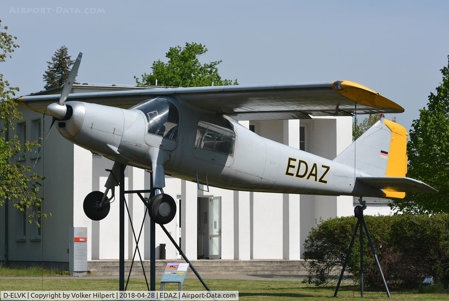 D-ELVK, 1958 Dornier Do-27A-1 C/N 329, at edaz