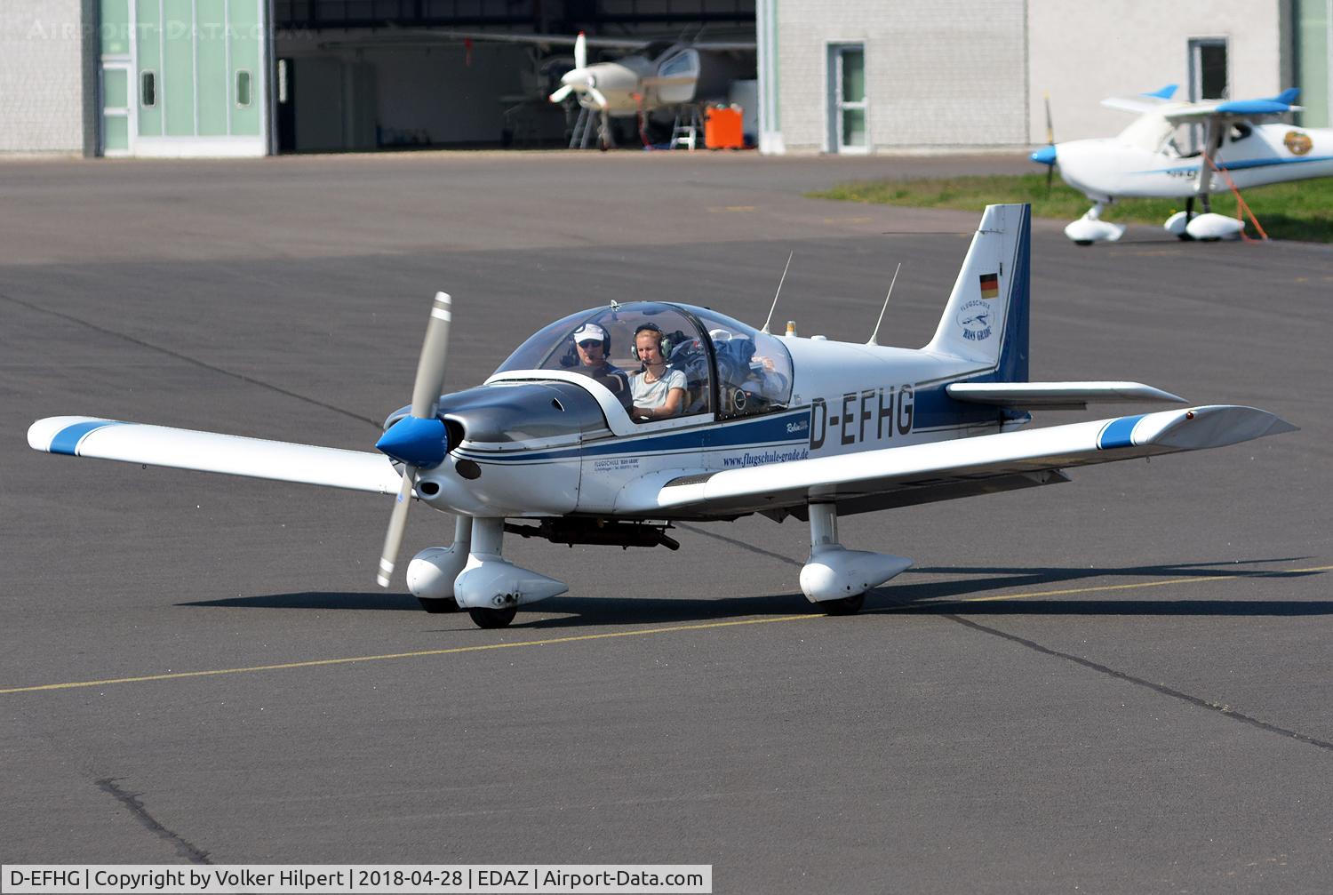 D-EFHG, Robin HR-200-120B C/N 264, at edaz