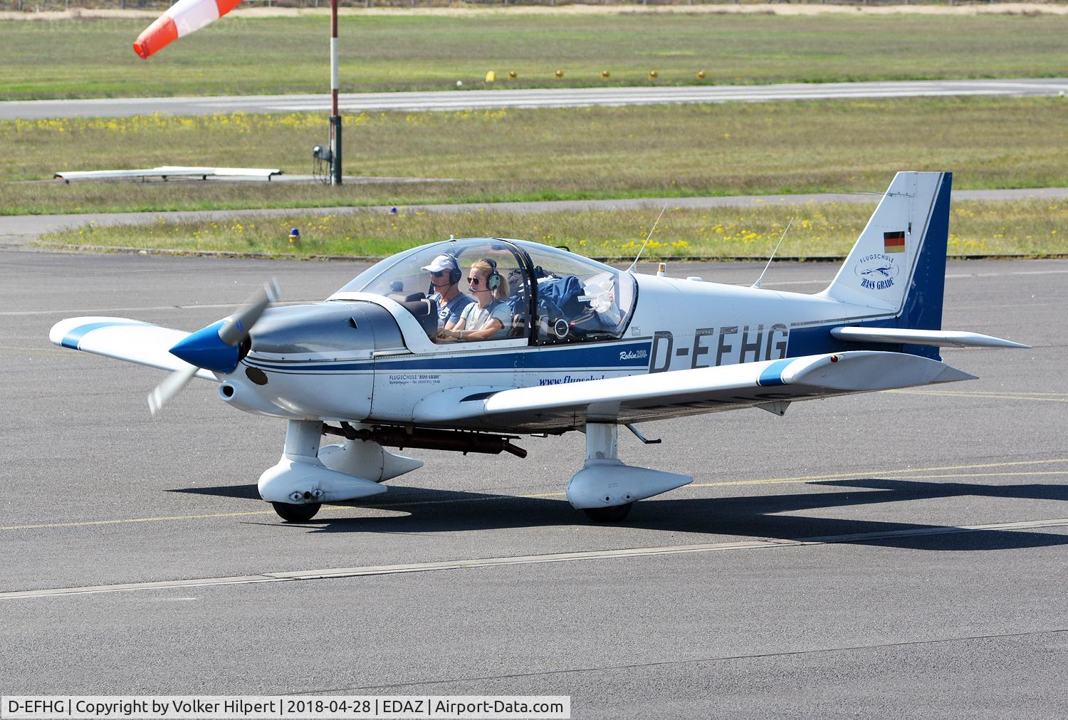 D-EFHG, Robin HR-200-120B C/N 264, at edaz