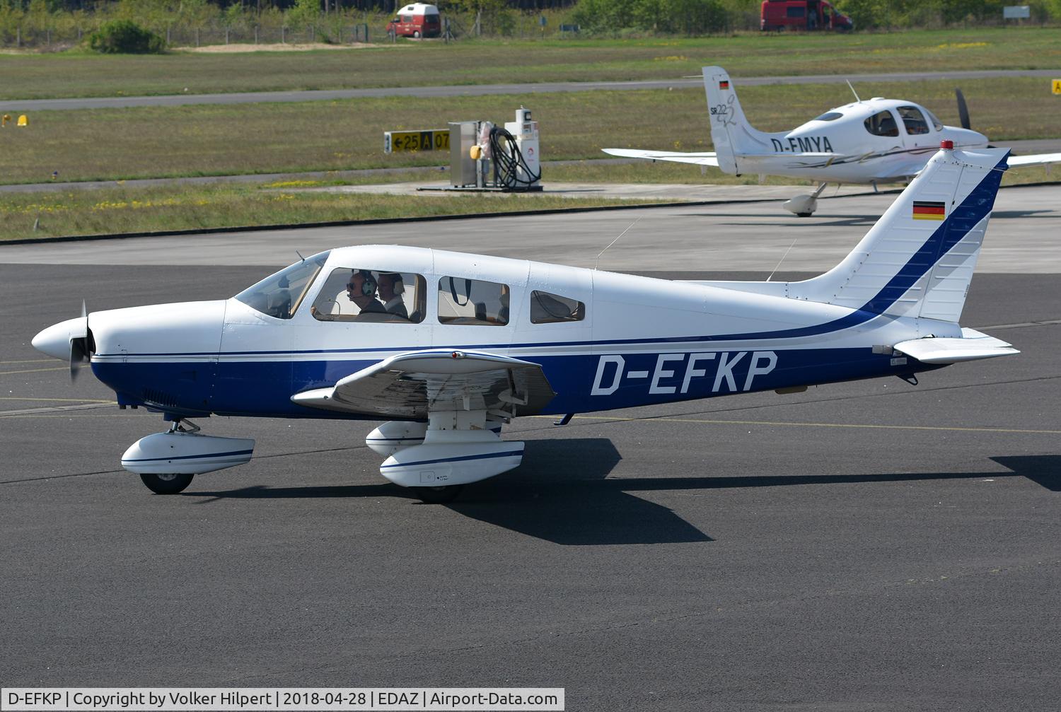 D-EFKP, 1978 Piper PA-28 181 Archer II C/N 28-7890477, at Edaz