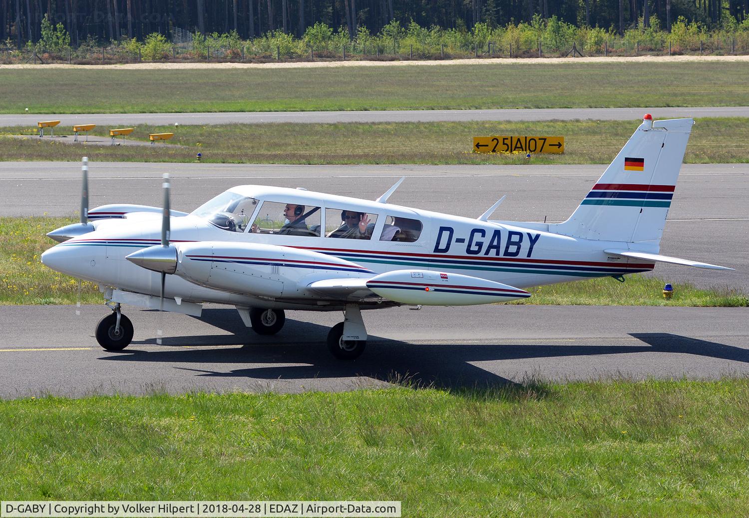 D-GABY, 1967 Piper PA-30-160 Twin Comanche Twin Comanche C/N 30-1405, at EDAZ