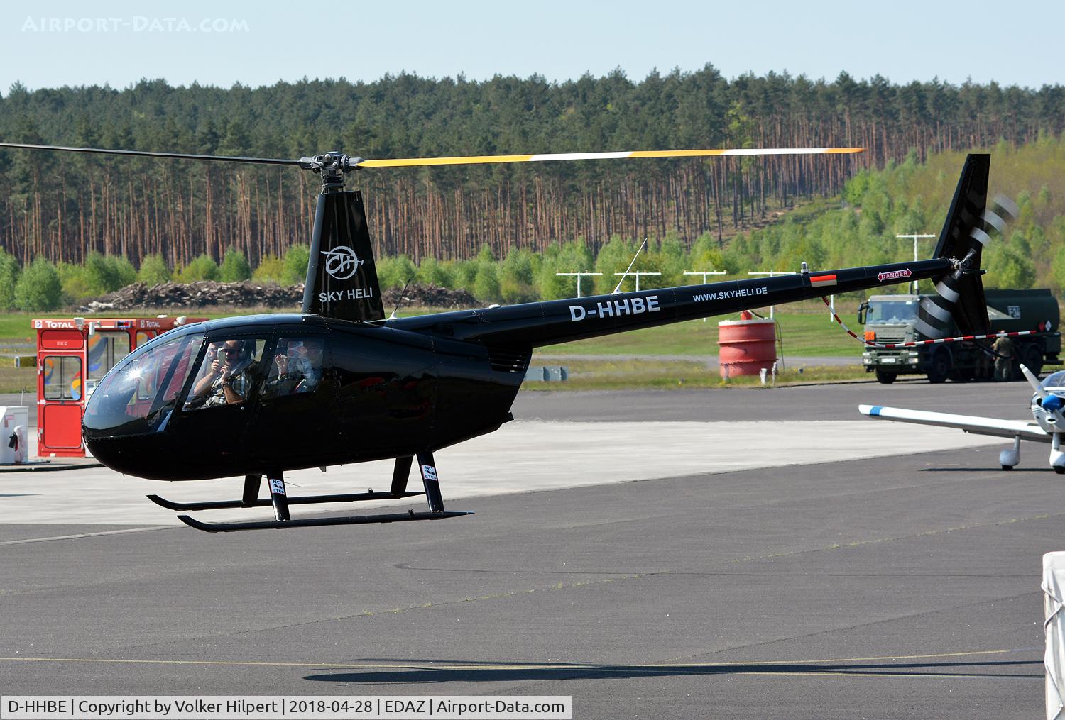 D-HHBE, Robinson R44  Raven I C/N 1296, at EDAZ