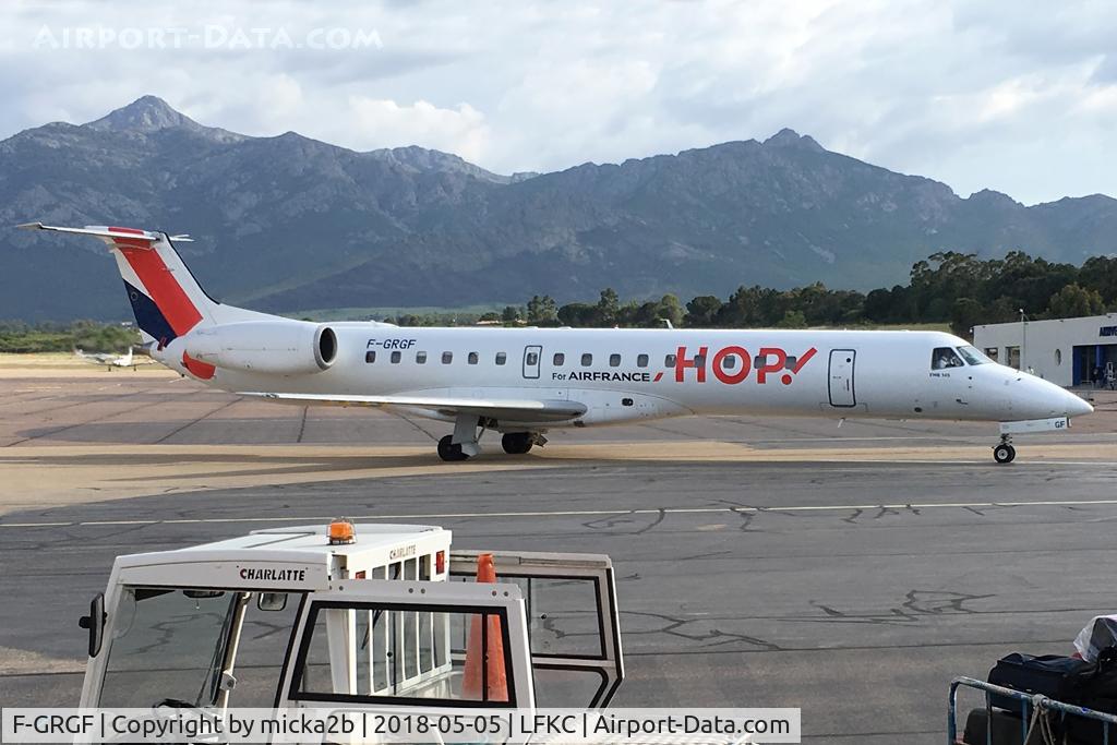 F-GRGF, 1998 Embraer EMB-145EU (ERJ-145EU) C/N 145050, Taxiing