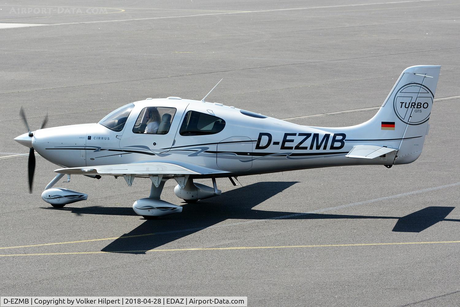 D-EZMB, 2009 Cirrus SR22 GTS Turbo C/N 3434, at EDAZ