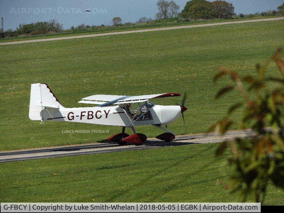 G-FBCY, 2015 Skystar Kitfox 7 C/N PFA 172D-14696, At Sywell Aerodrome.