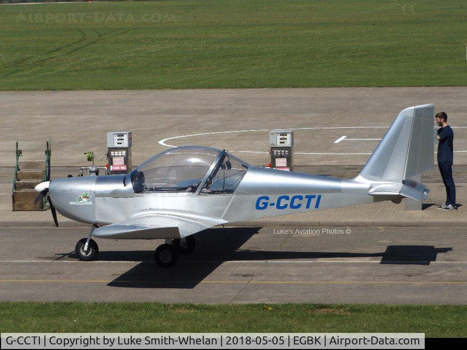 G-CCTI, 2004 Cosmik EV-97 TeamEurostar UK C/N 2009, At Sywell Aerodrome.