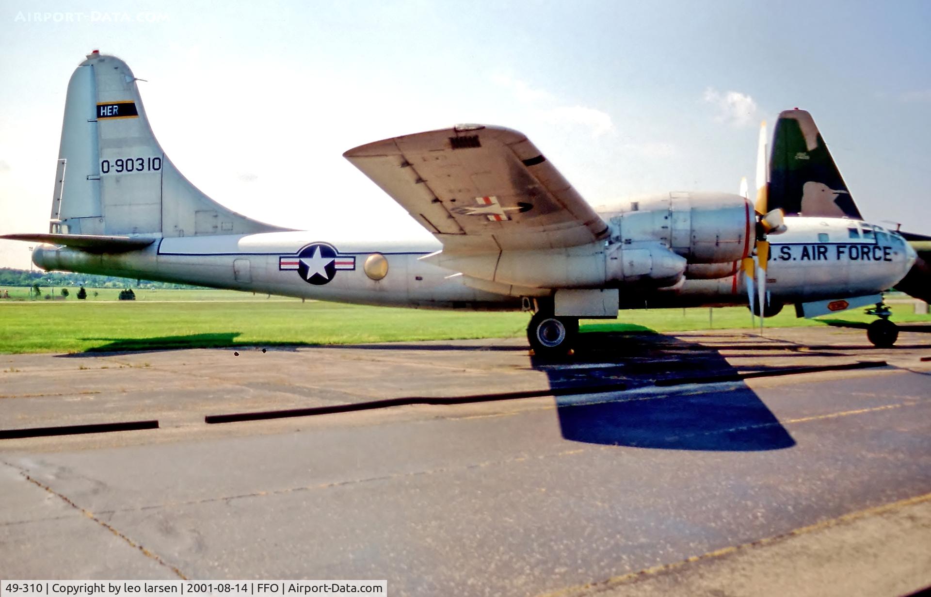 49-310, 1949 Boeing B-50D-115-BO Superfortress C/N 16086, Wright Patterson 14.8.2001