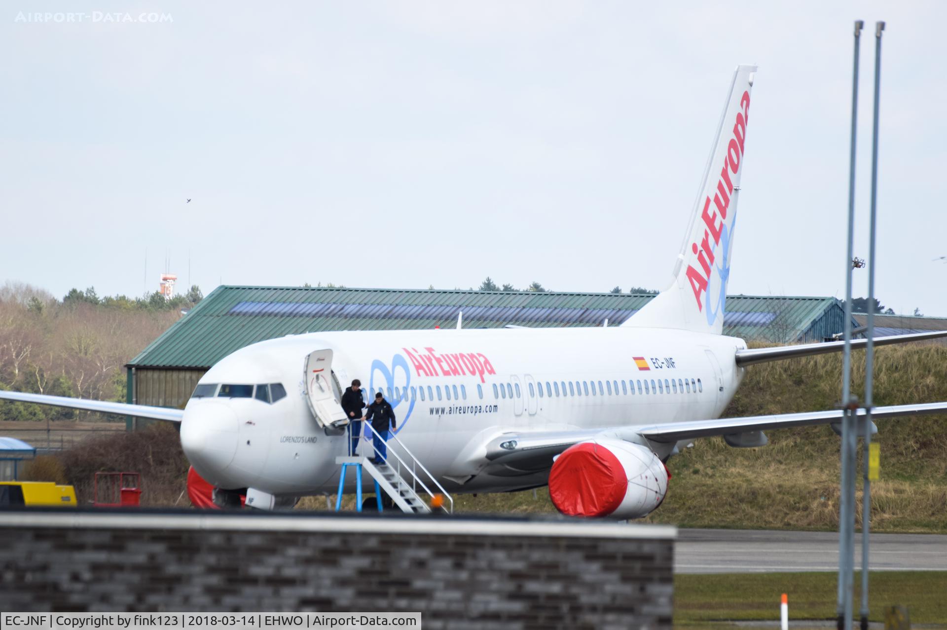 EC-JNF, 2006 Boeing 737-85P C/N 33977, Air Europa 737