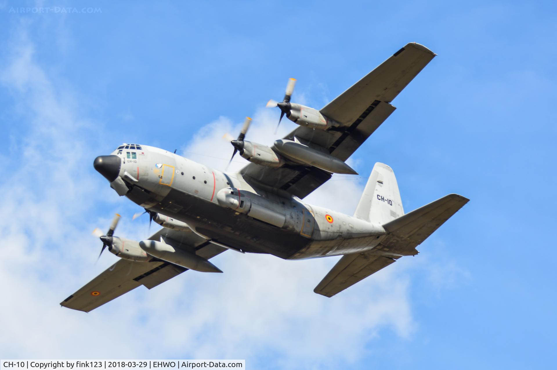 CH-10, 1972 Lockheed C-130H Hercules C/N 382-4481, BAF C130
