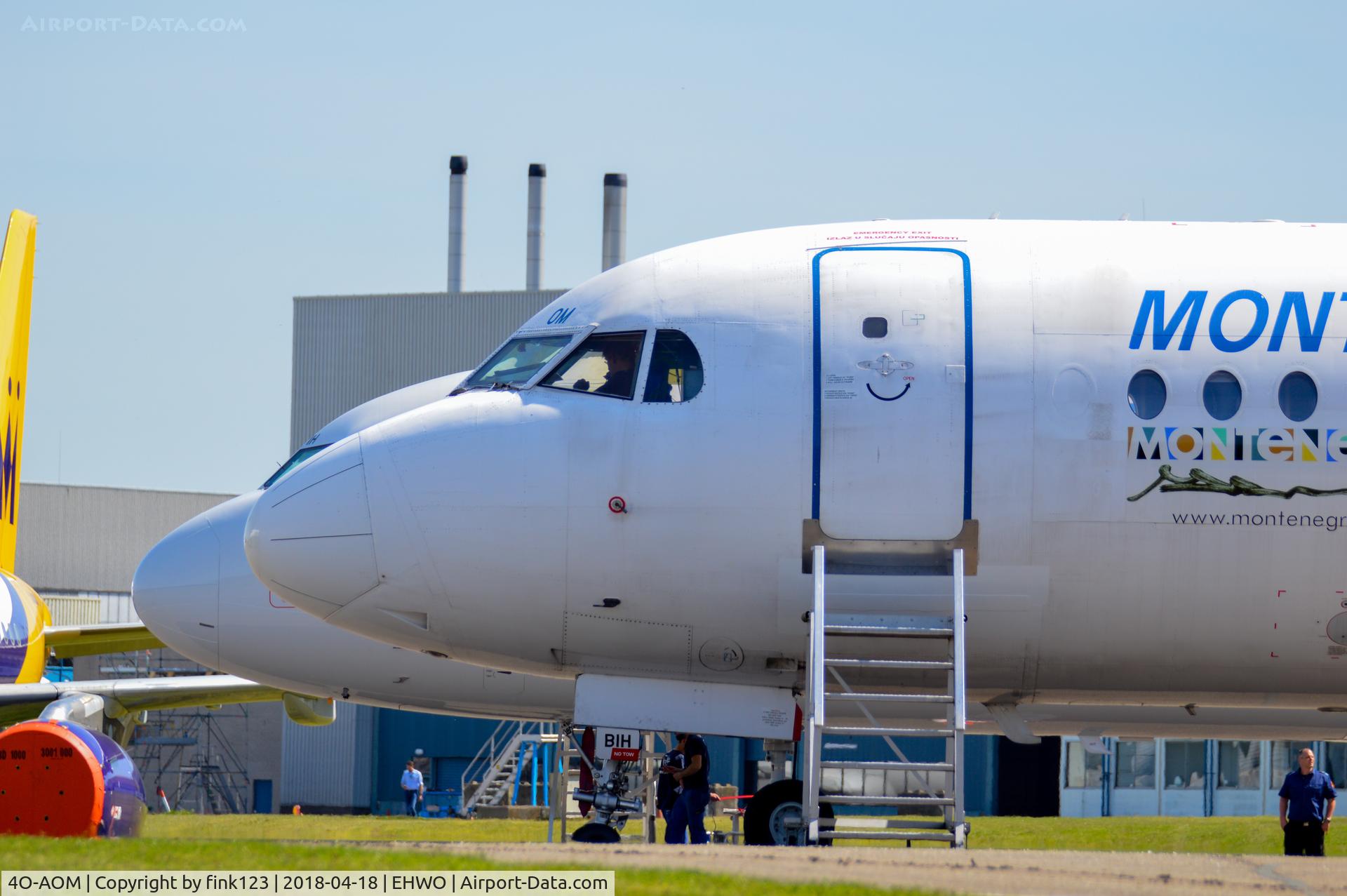 4O-AOM, 1990 Fokker 100 (F-28-0100) C/N 11321, F100!