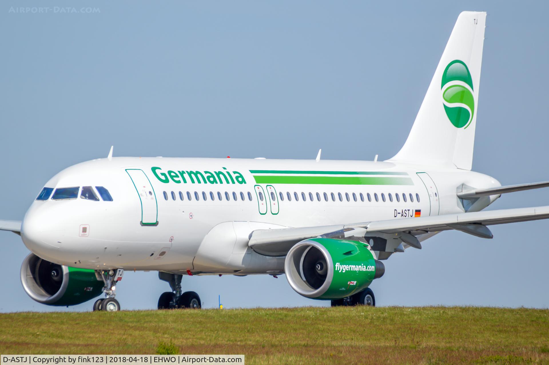 D-ASTJ, 2008 Airbus A319-111 C/N 3364, Germania 319