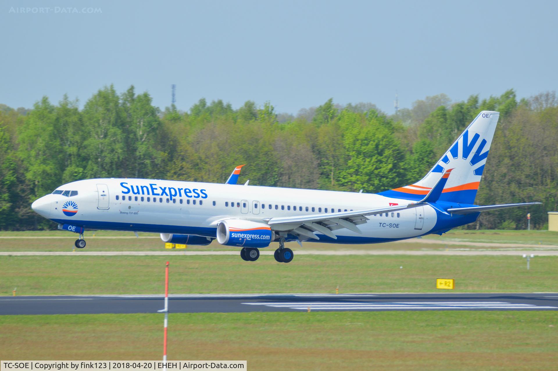 TC-SOE, 2017 Boeing 737-8HC C/N 61177, 737