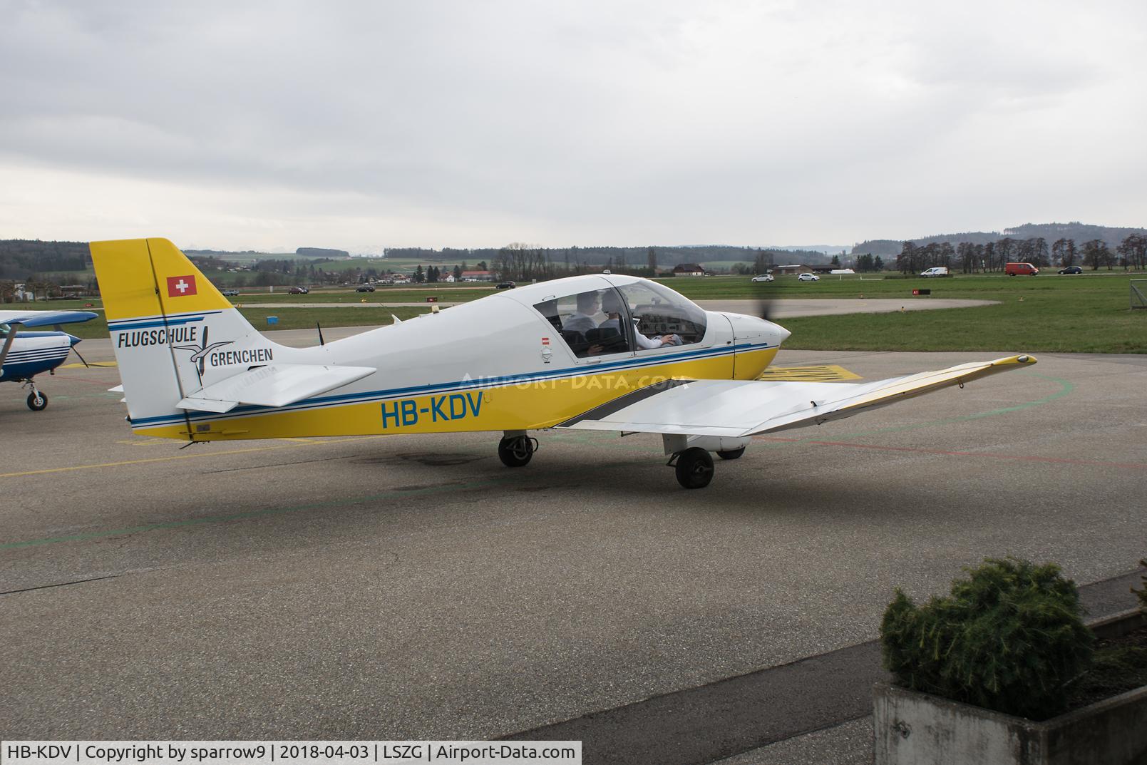 HB-KDV, 1994 Robin DR-400-140 Major C/N 2240, At Grenchen