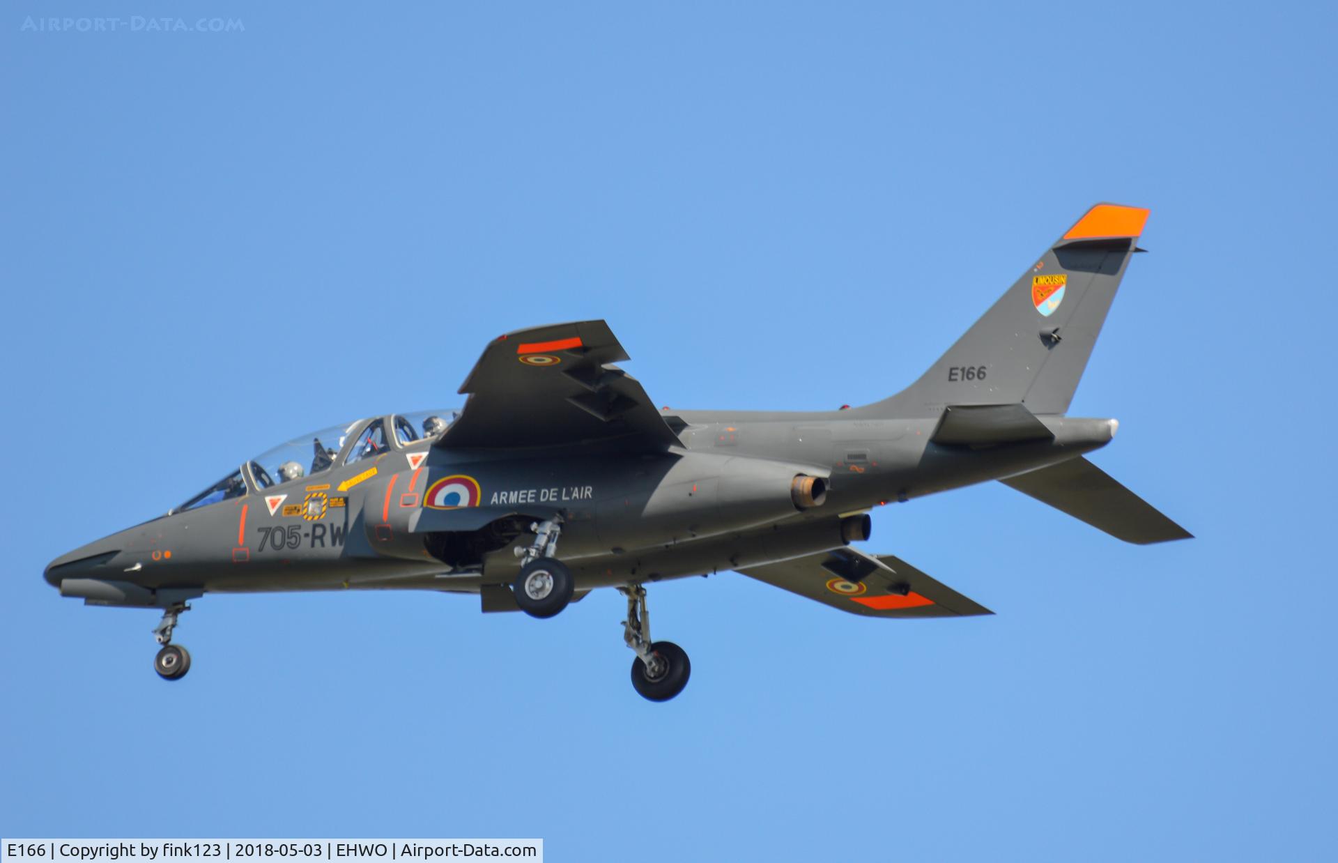E166, Dassault-Dornier Alpha Jet E C/N E166, ALFAJET