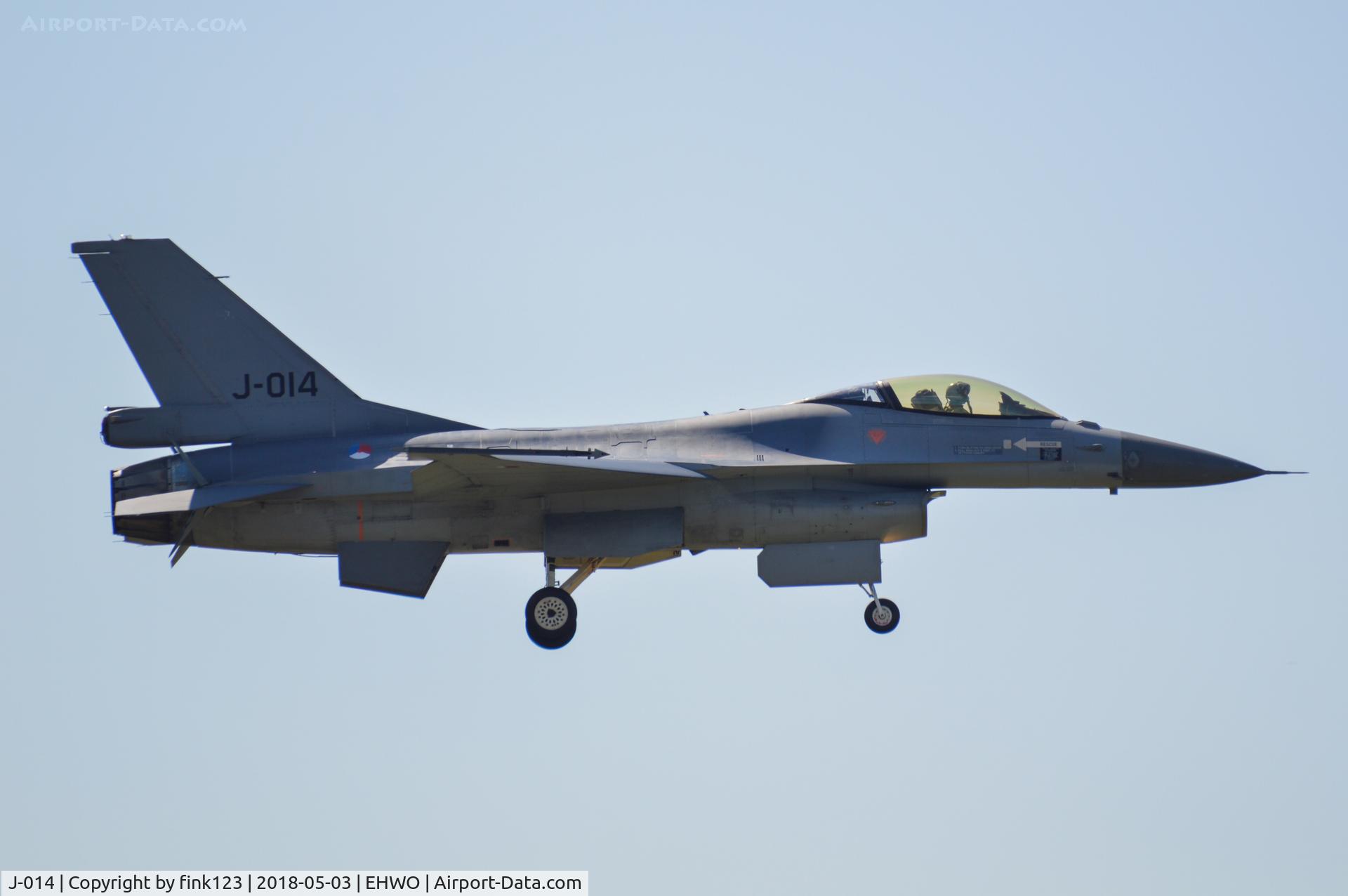 J-014, Fokker F-16AM Fighting Falcon C/N 6D-170, f16